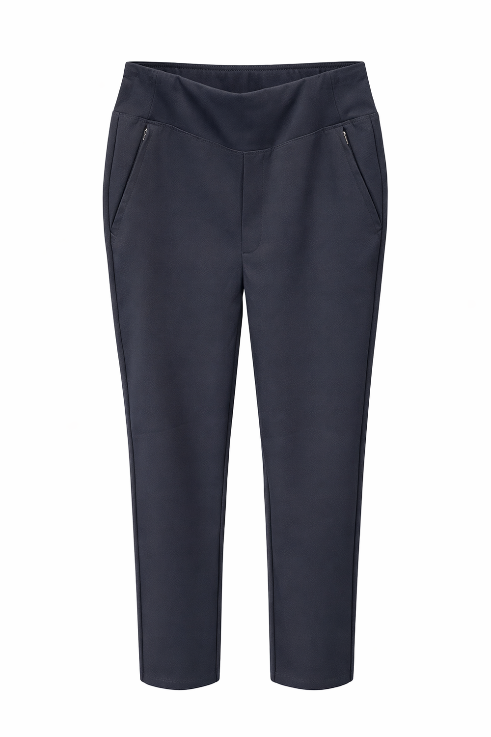 IBKUL Women's Knit Ankle Pants - Midnight - Size 6 - Skorzie