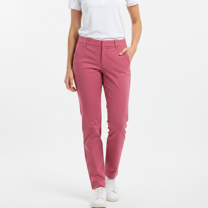 KJUS Women's Golf Pants Ikala 7/8 Treggings 27" Dusty Pink Size L