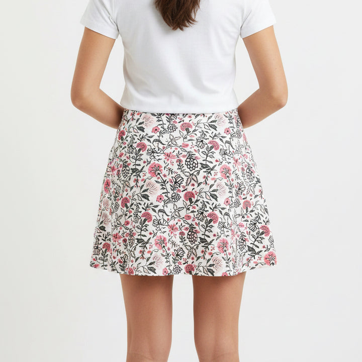 Smith & Quinn Women's Golf Skort Molly 16" Perennial Play Pink Size L