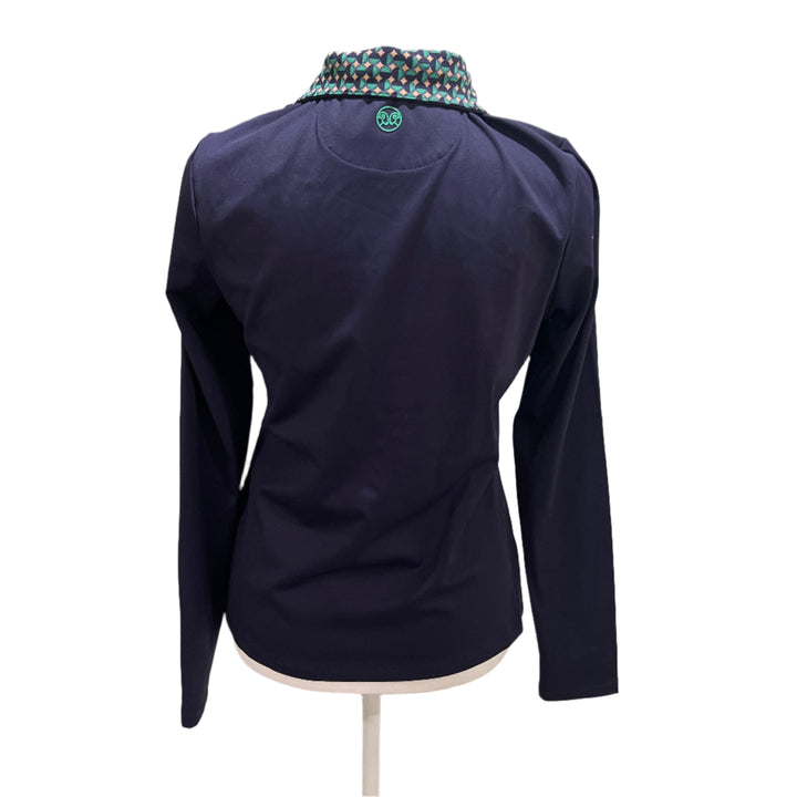 RNWK Quarter Zip (w/ logo) - Navy - X-Small - Skorzie