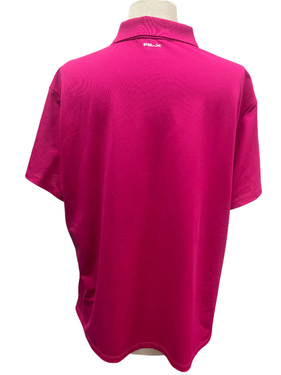 RLX Ralph Lauren Women's Classic Air Tech Short Sleeve Polo - Pink - Skorzie