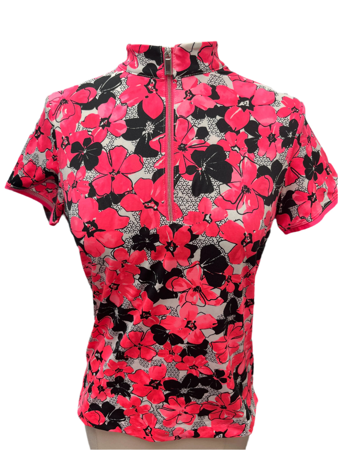 Tail Shortsleeve Top - Floral - Skorzie