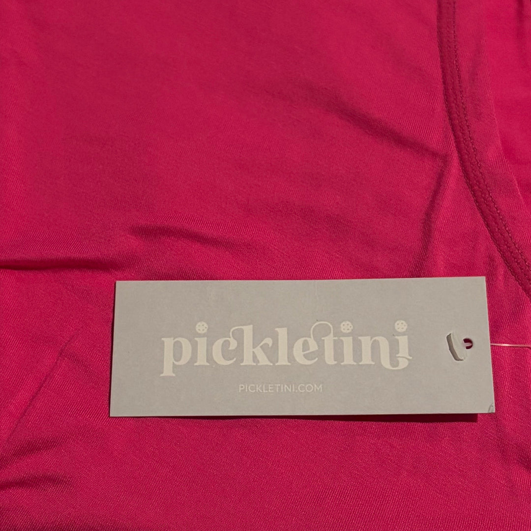 Pickletini Women's Pickleball Tank Shay Knot Hot Pink (FINAL SALE ITEM)