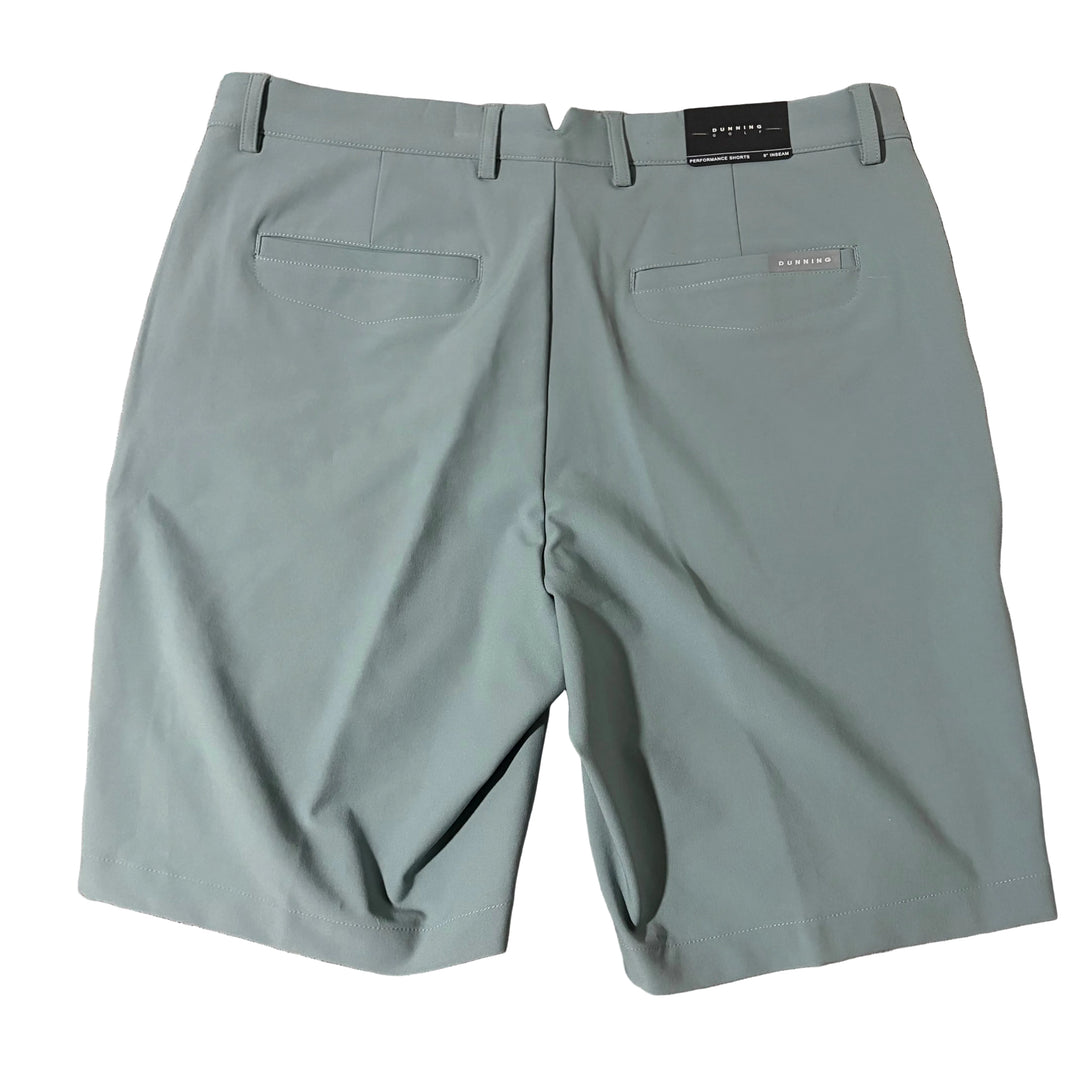 Dunning Player Fit Woven 10" Short - Stormy Green - Size 34