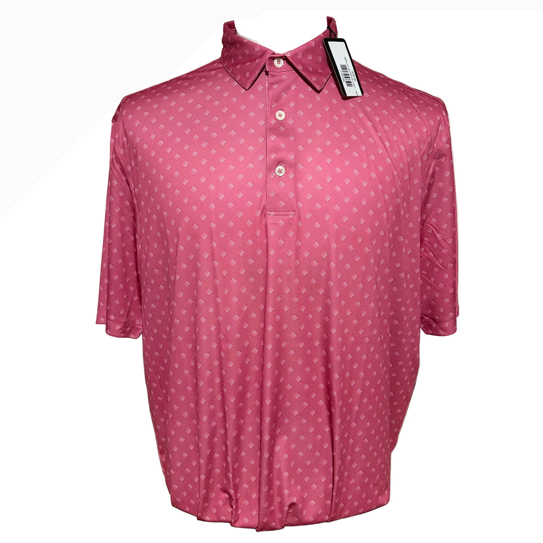 Greg Norman Microlux Fore Golf Polo - Lobster - Large - Skorzie