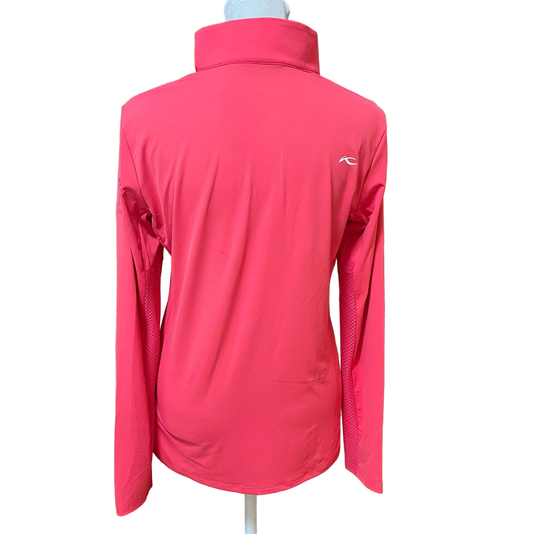 KJUS Sunshine Sport Half-Zip (w/logo) - Azalea - Skorzie