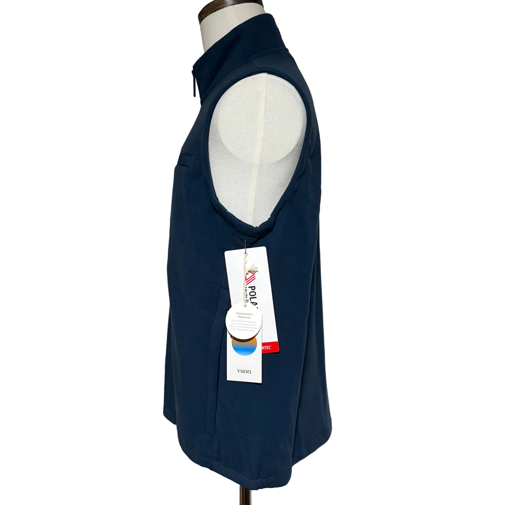 Vuori Aspen Vest - Ocean Blue - Medium - Skorzie