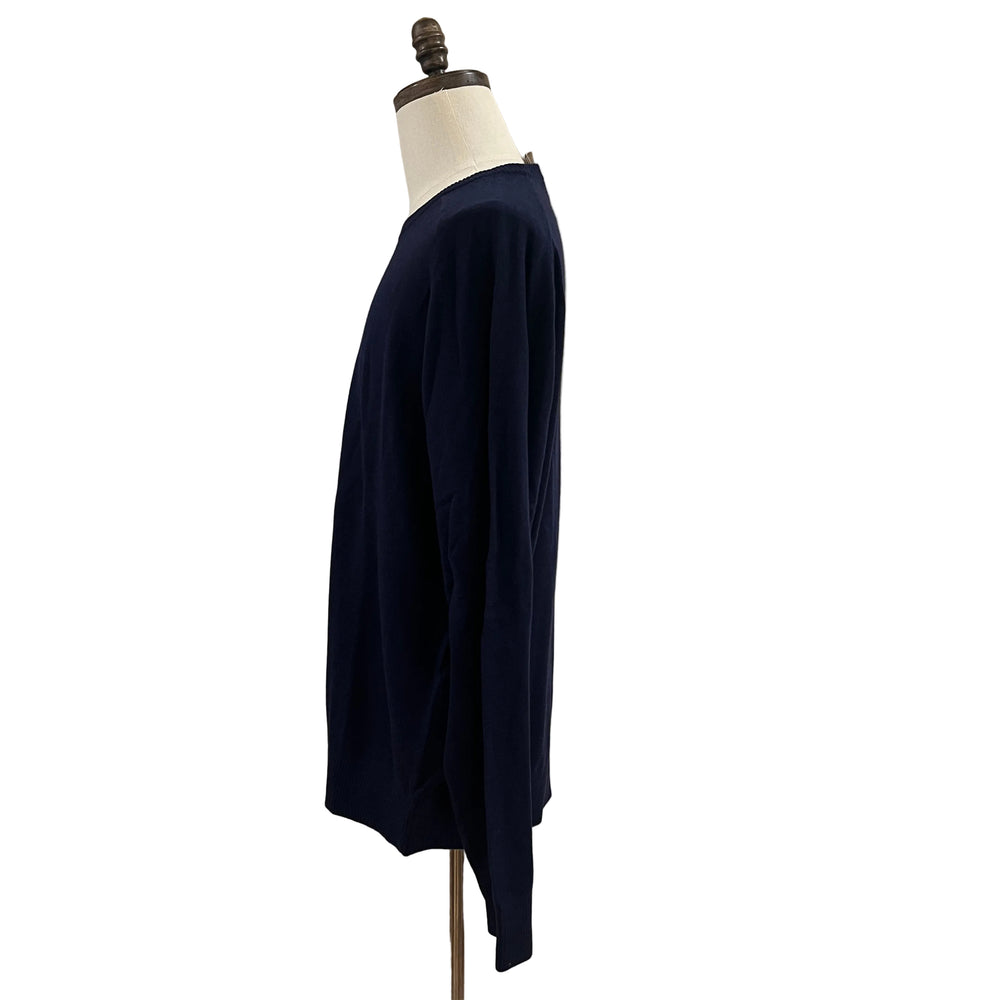 B. Draddy Cashmere Crewneck - Navy - Skorzie