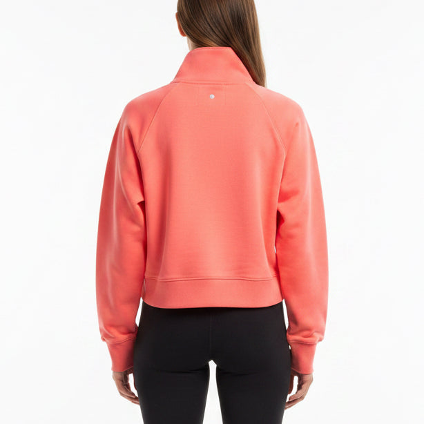 Smith & Quinn Women's Golf Pullover Nora Half Zip Rose Size XL
