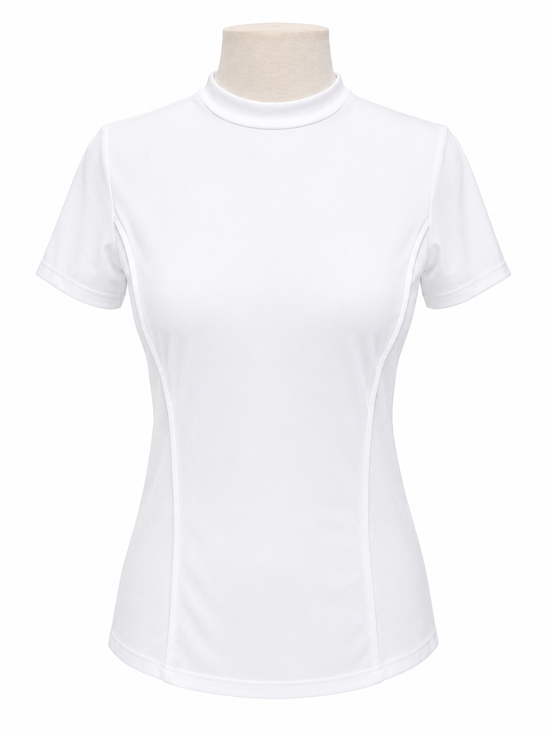 Kinona Magic Mesh Short Sleeve Golf Top - White