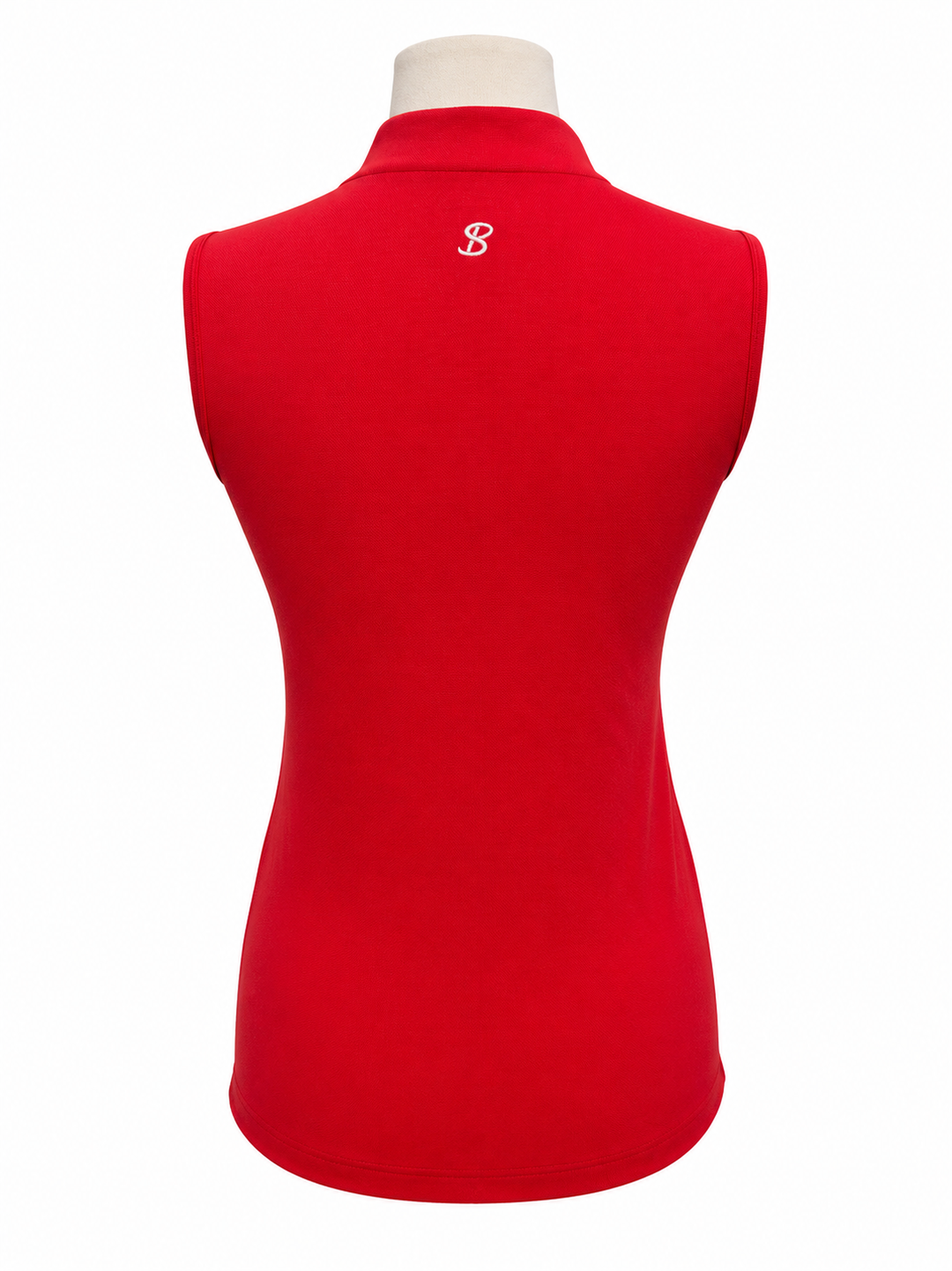 Sofibella Notched Collar Sleeveless Top - Red