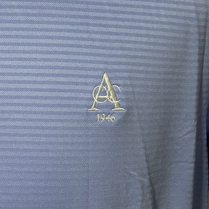 Peter Millar Empire Performance Jersey Polo (w/logo) - Wisteria - Large - Skorzie