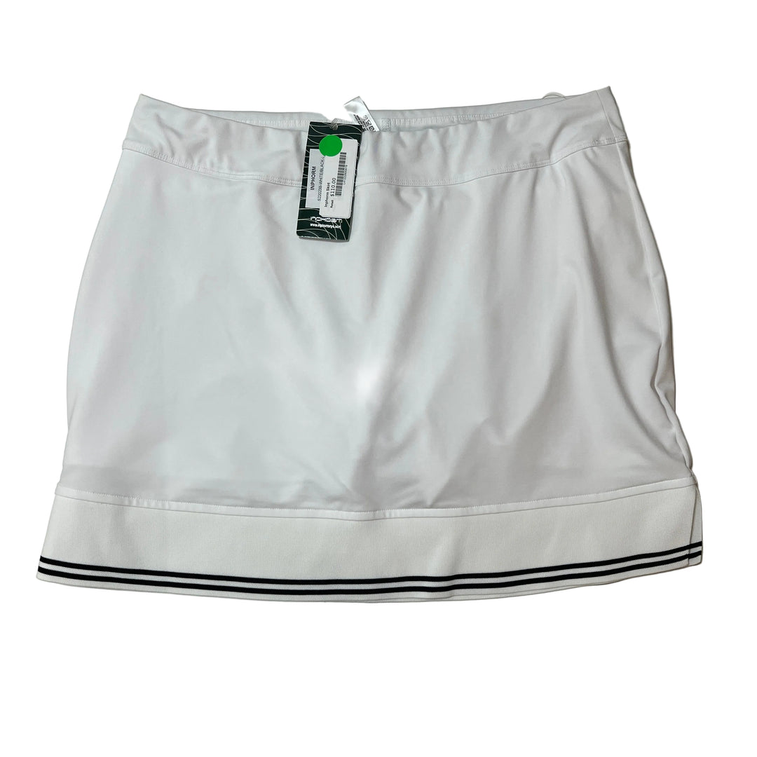 inPhorm Lillian Skort (15") - White/Black - Large - Skorzie