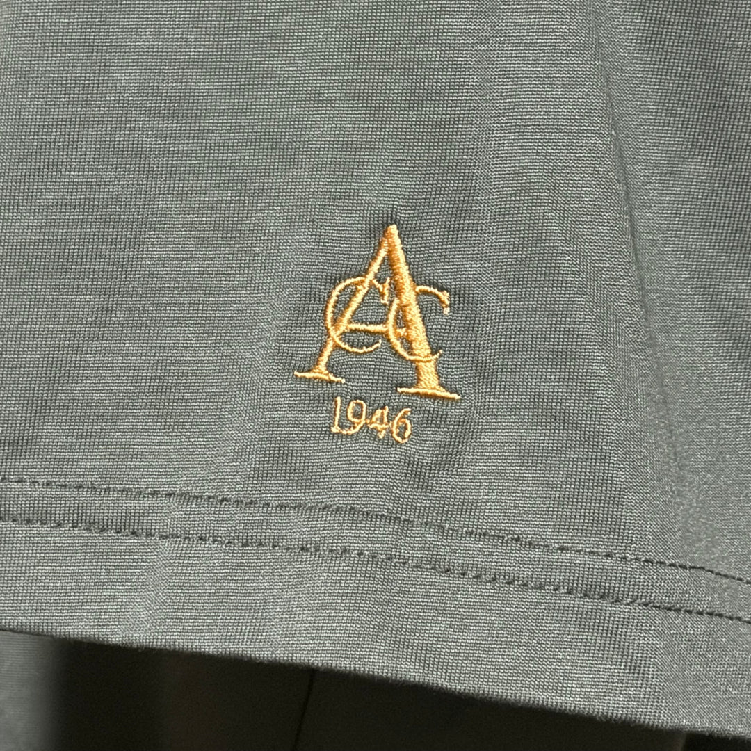 Travis Mathew Overnight Stay Polo (w/logo) - Dark Olive - Large - Skorzie
