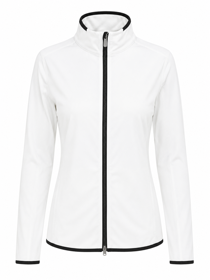 Dunning Golf Leah Performance Wind Jacket - White