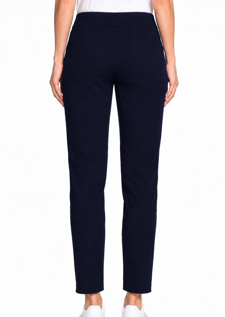 Slimsation Women's Golf Ankle Pants 29" Midnight Blue Size 8