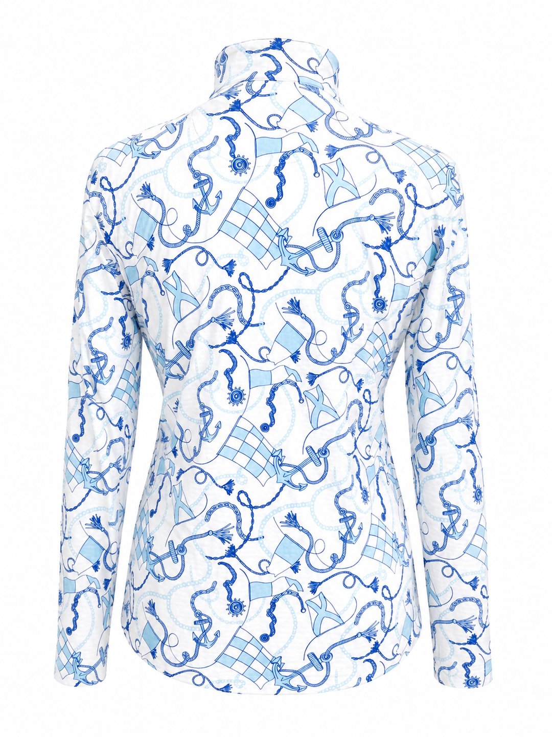 SanSoleil SolCool Print Mock - Starboard Blue - Medium