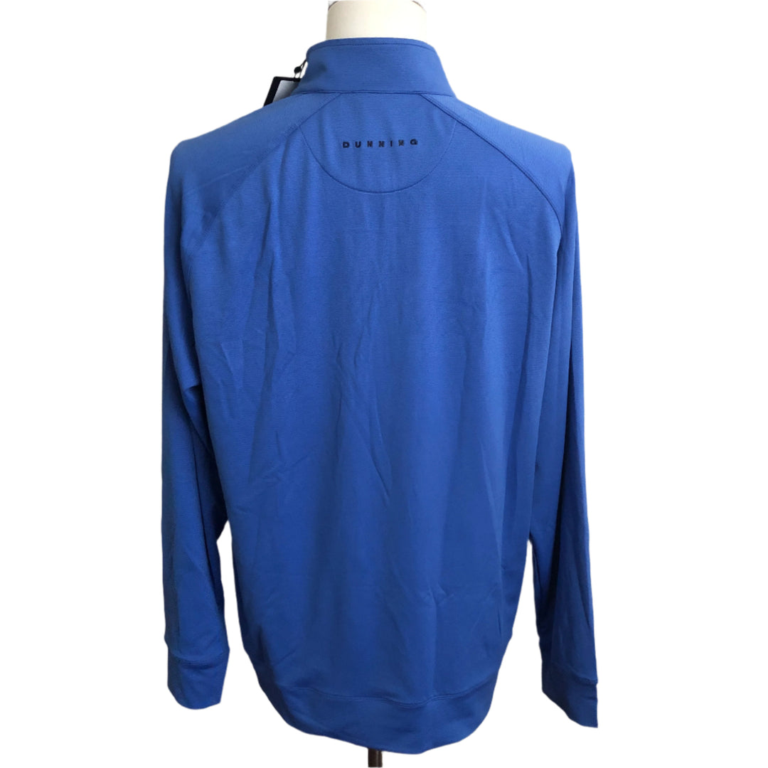 Dunning Golf 1/4 Zip (w/ logo) - Sapphire - Skorzie