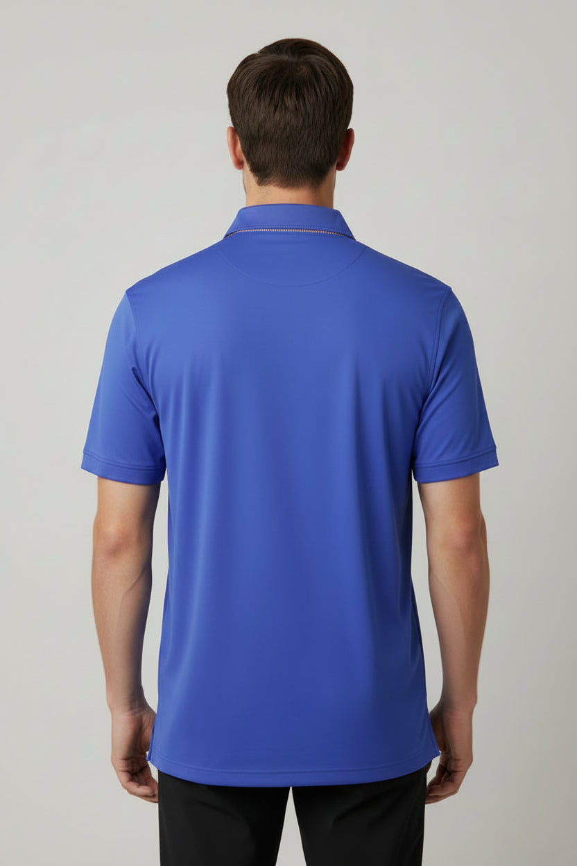 Donald Ross Mens Salem Short Sleeve Polo (w/logo) - Amparo