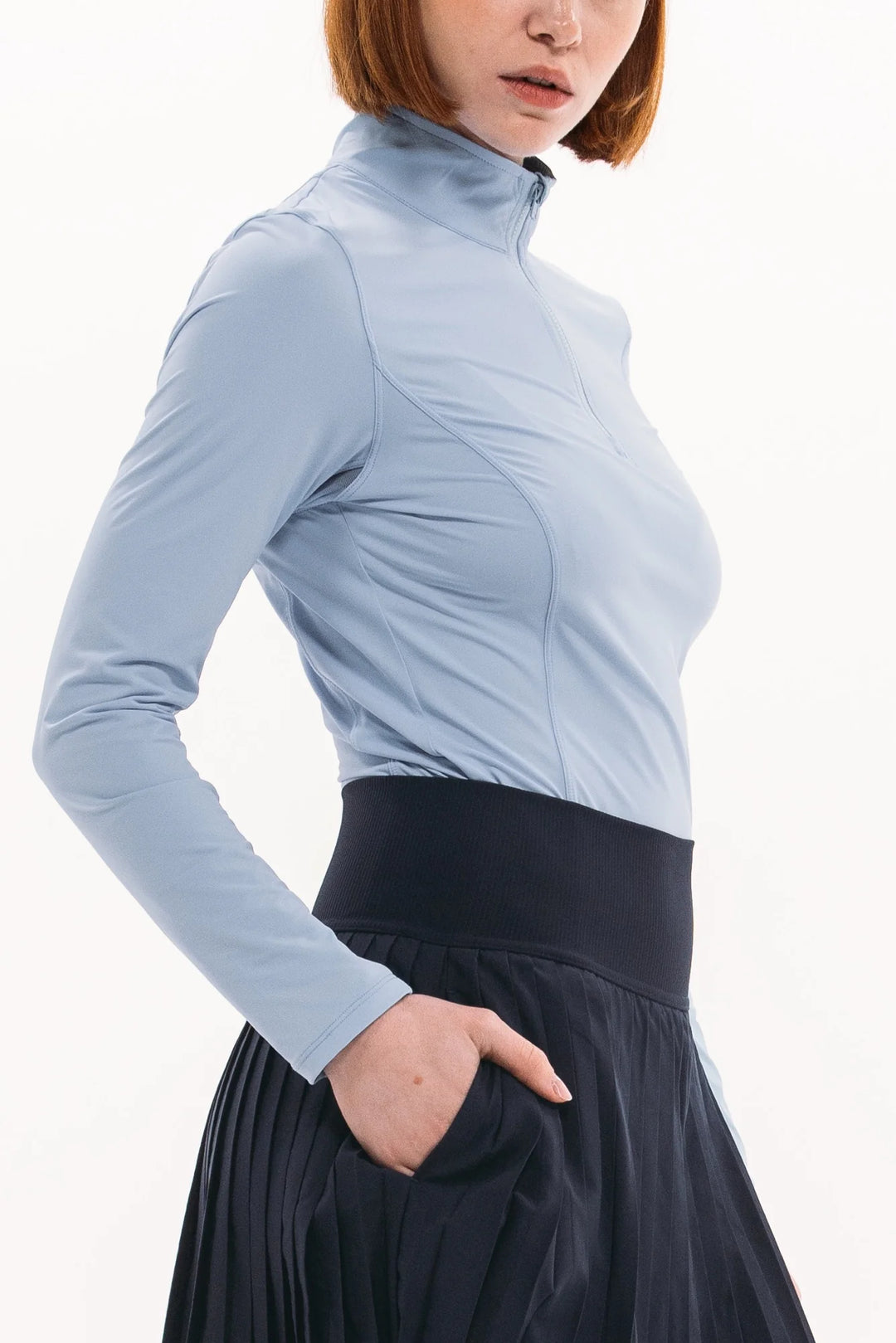 Foray Golf Lightweight Sun Shirt - Light Blue - Skorzie