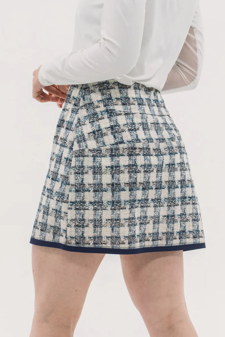 Foray Golf Bonded Edge 15.5" Skirt - Plaid Texture - Skorzie