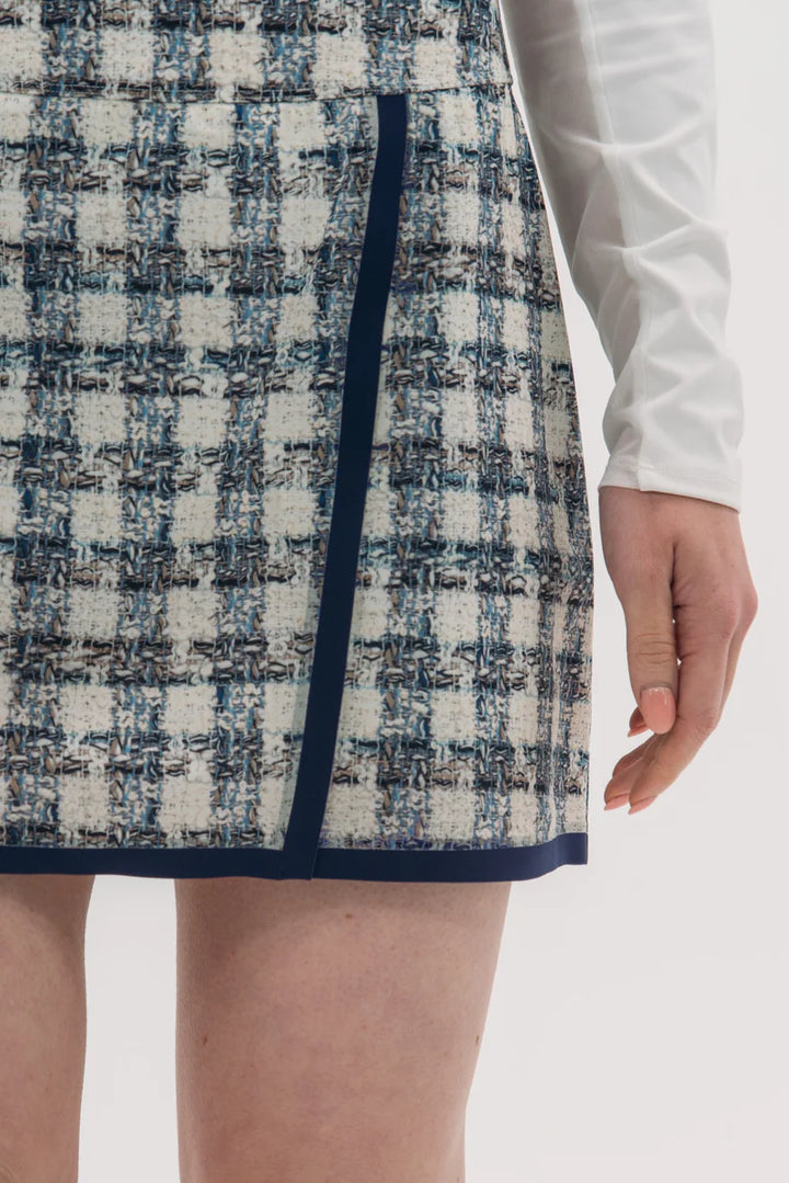 Foray Golf Bonded Edge 15.5" Skirt - Plaid Texture - Skorzie