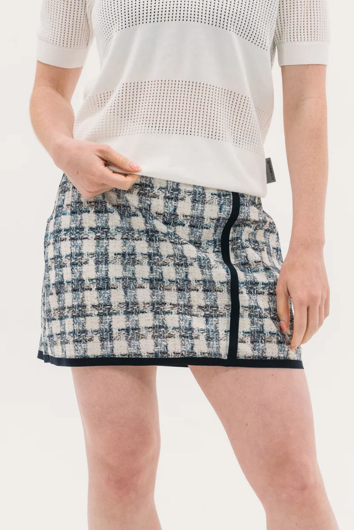 Foray Golf Bonded Edge 15.5" Skirt - Plaid Texture - Skorzie