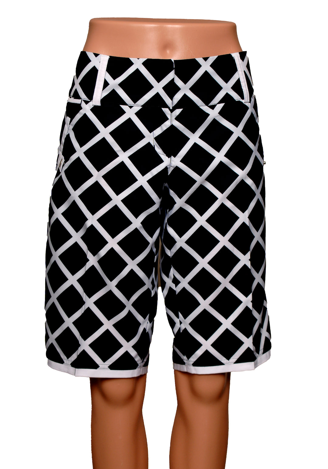Adidas Climalite Bermuda Golf Short - Black - Size 6 - Skorzie
