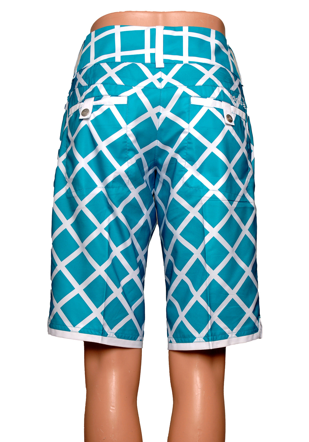 Adidas Bermuda Golf Short - Teal - Size 4 - Skorzie