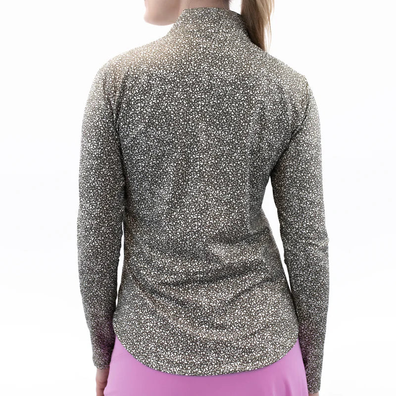 Belyn Key Sadie Mock Long Sleeve - SGT Pepper Texture - Skorzie