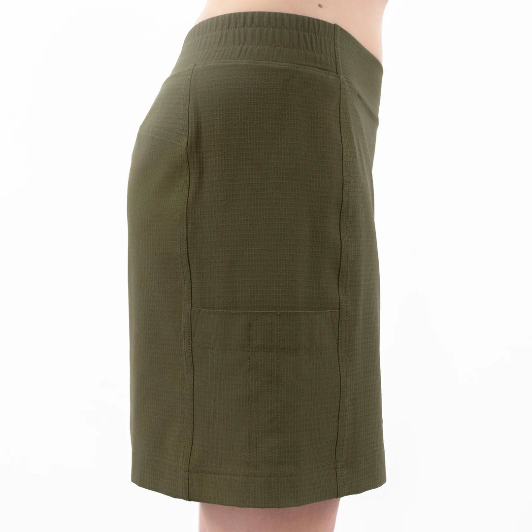 Belyn Key Utility Skort - Olive - Skorzie
