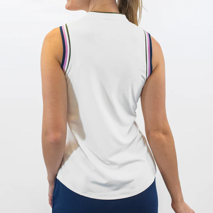 Belyn Key Serena Sleeveless - Olive/Iris/Chalk - Skorzie