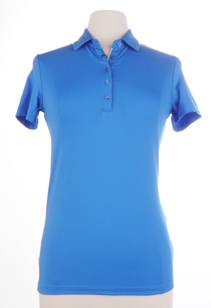 Dunning Golf Player Performance Polo - Azure - Size Small - Skorzie