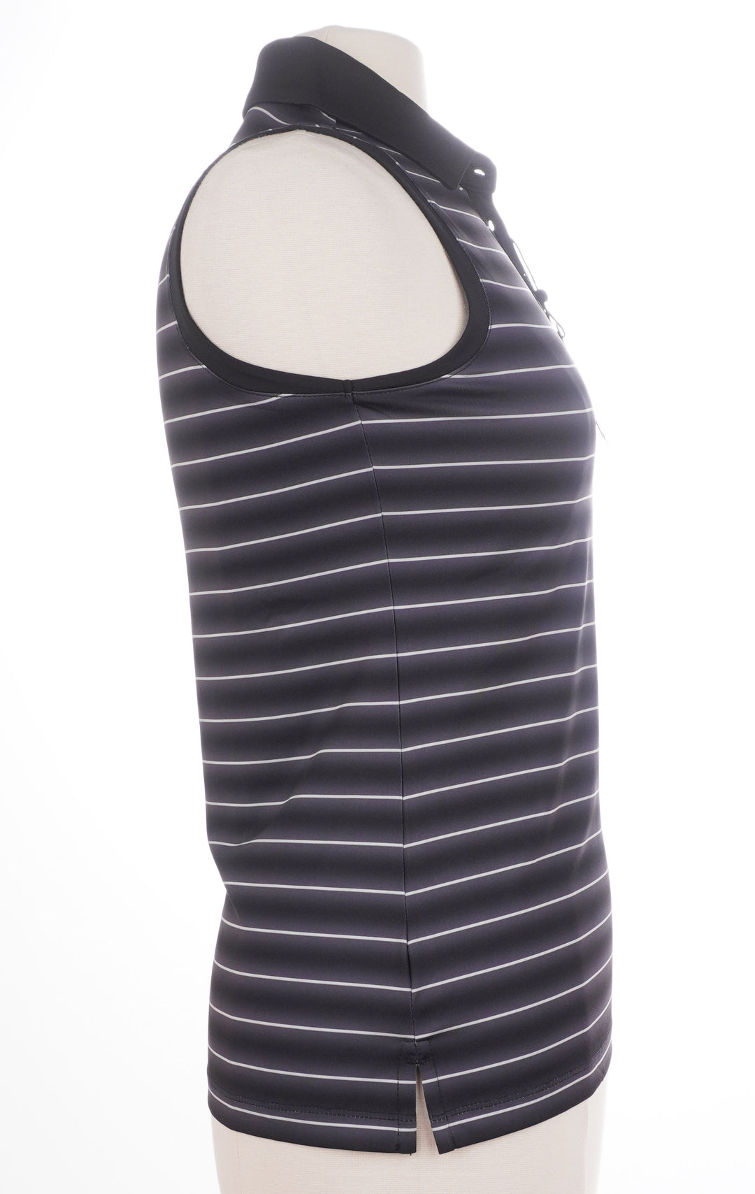 Dunning Golf Hailey Jersey Performance Sleeveless Top - Black - Size Small - Skorzie