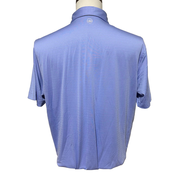 Peter Millar Empire Performance Jersey Polo (w/logo) - Wisteria - Large - Skorzie