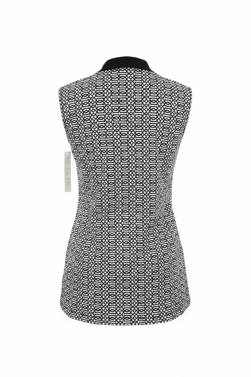 Swing Control Sleeveless Velocity Top - Black Key - Small - Skorzie