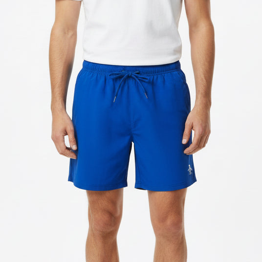 Original Penguin Men's Solid Tennis Shorts 8" Surf The Web Size M (FINAL SALE ITEM)