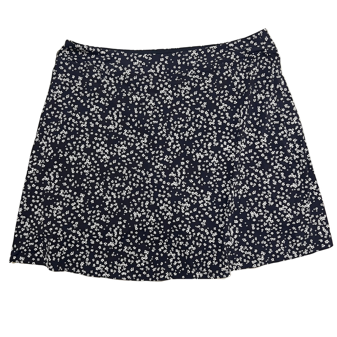 G/FORE Cherry Blossom Tech Jersey A-Line Skort (17") - Twilight - Large - Skorzie
