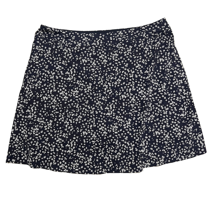 G/FORE Cherry Blossom Tech Jersey A-Line Skort (17") - Twilight - Large - Skorzie