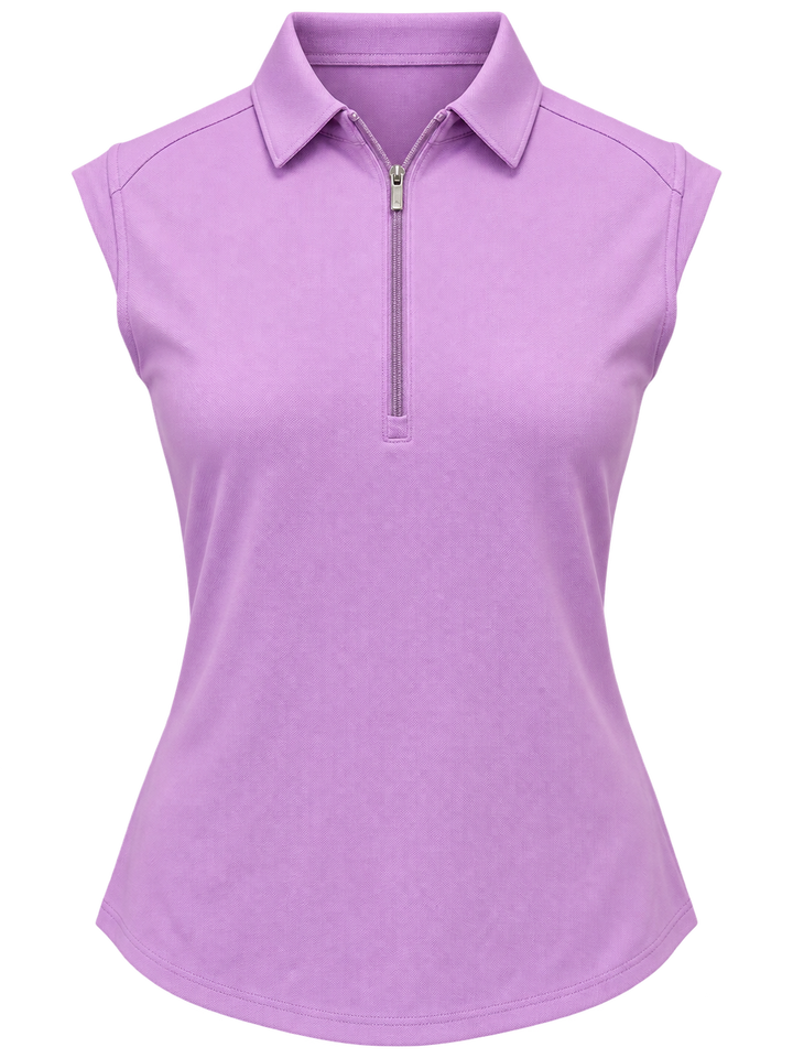 Nivo Sport Sleeveless Nikki Golf Polo - Lilac