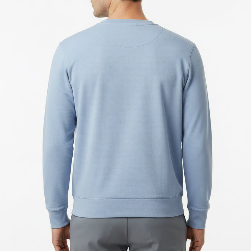 G/FORE Men's Golf Crewneck All Play Terry Willow Size M