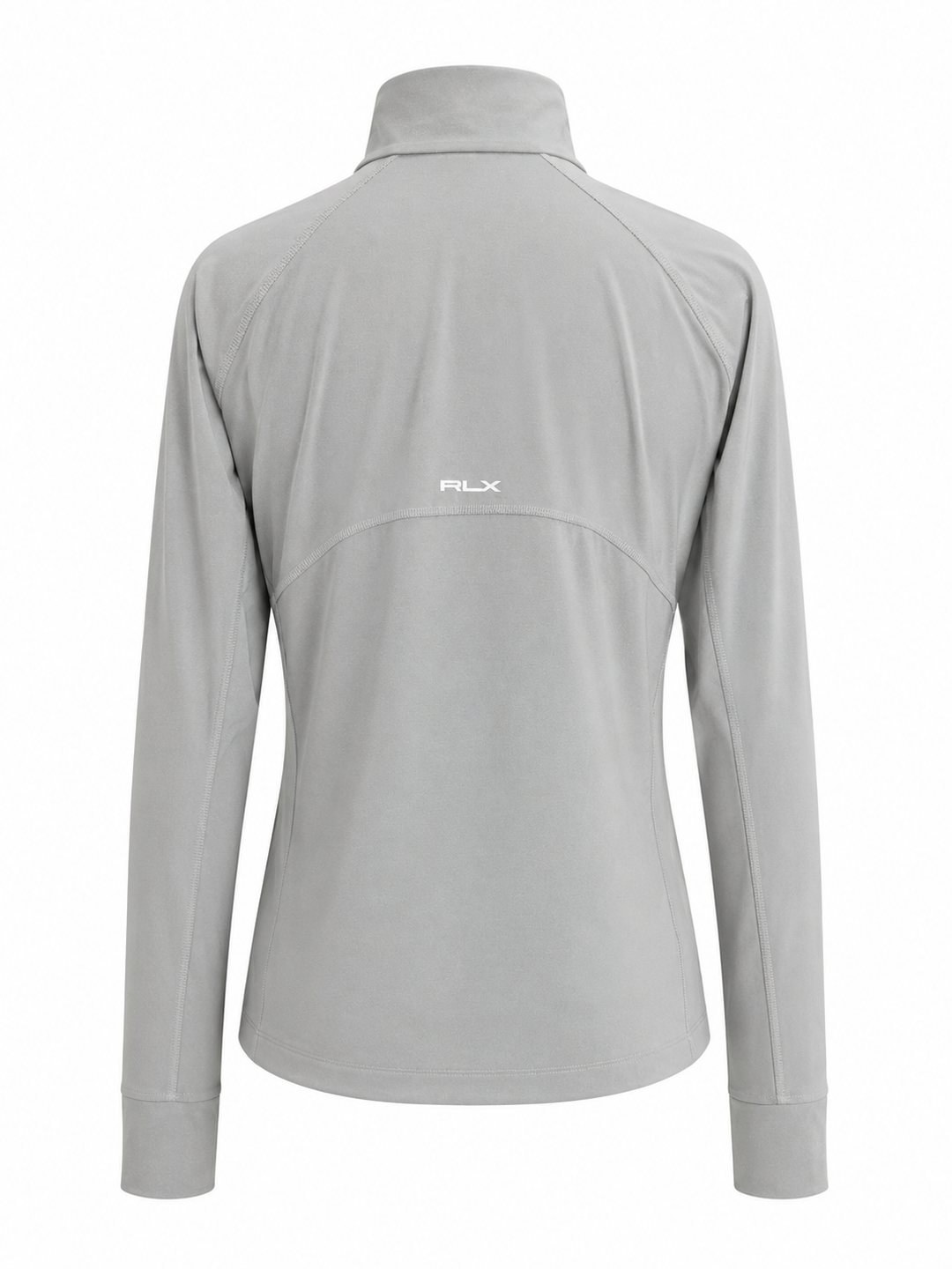 RLX Ralph Lauren Quarter Zip Top (W/Logo)  - Grey - Large