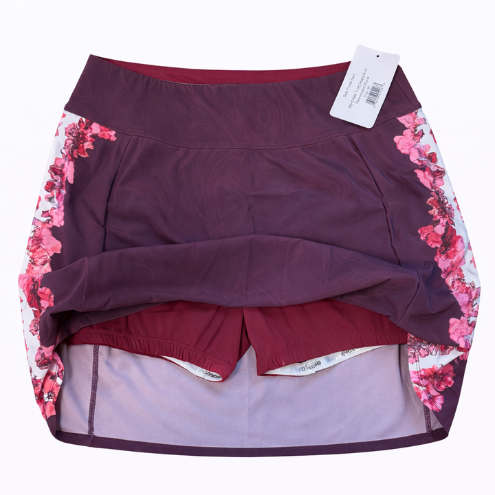 Foray Golf Side Panel Skirt (17") - Pearlescent Floral - Skorzie