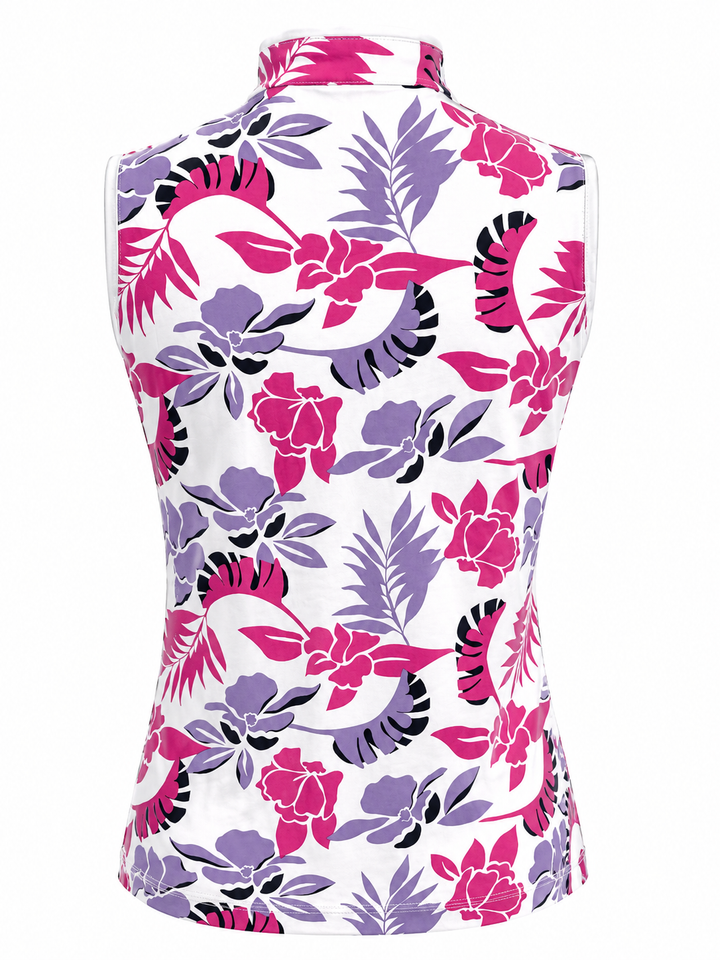 Tail Floral Bliss Sleeveless Mock Top - Medium
