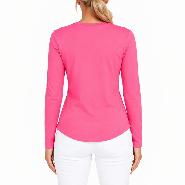 Jamie Sadock Women's Golf Top Sunsense Layering L/S Venus Size M (FINAL SALE ITEM)