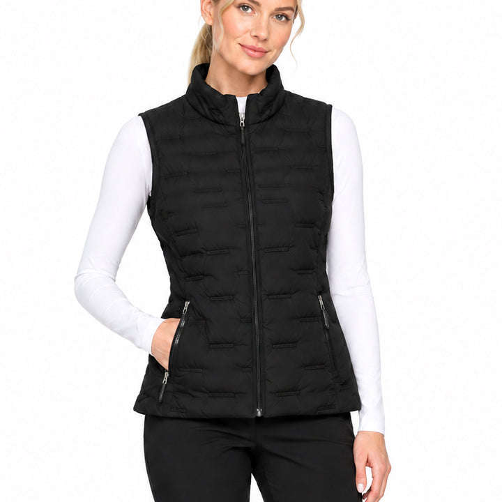 Jamie Sadock Women's Golf Vest Black Size M
