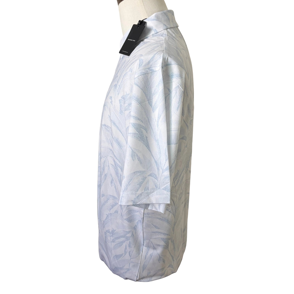 Dunning Sherwick Ventilated Performance Polo - Cashmere Blue - Large - Skorzie