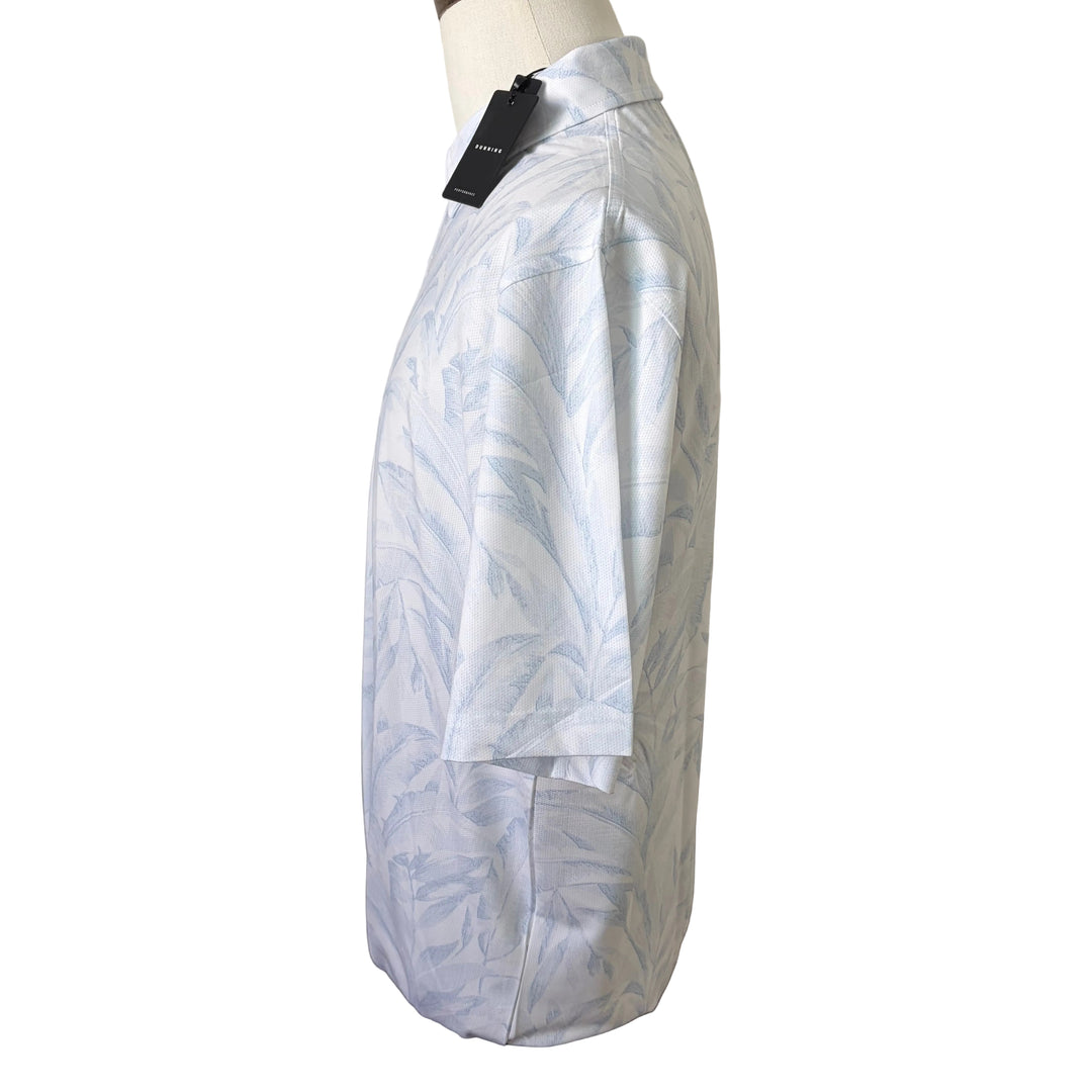 Dunning Sherwick Ventilated Performance Polo - Cashmere Blue - Large - Skorzie