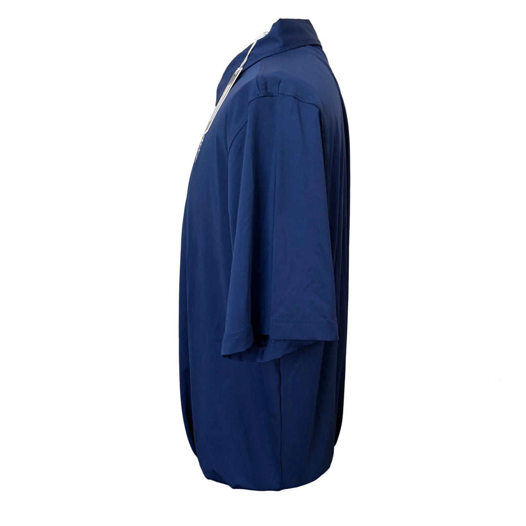 Bobby Jones Performance Jersey Solid Polo (w/ logo) - Summer Navy - Skorzie