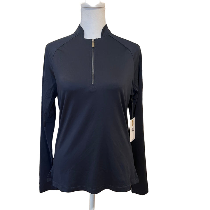 Tail Maevie Long Sleeve Top (w/logo) - Night Navy - Skorzie